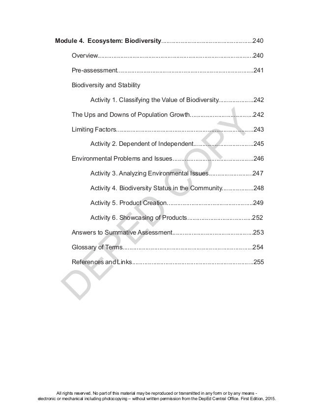 Grade 9 Science Learners Module Pdf